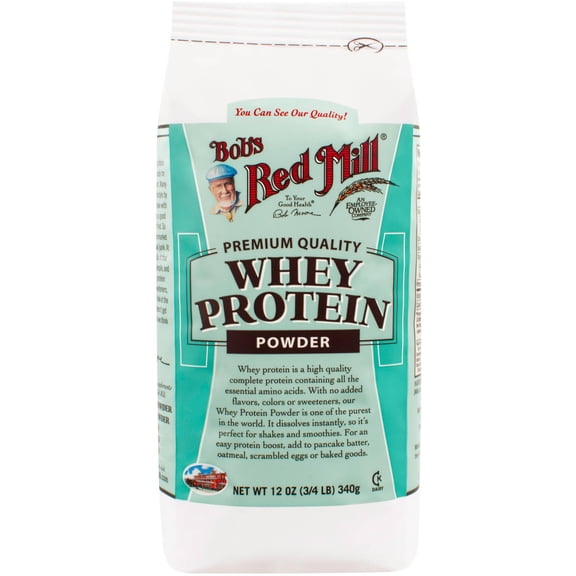 Bob's Red Mill All Natural Whey Protein Concentrate, 12 oz, (Pack of 4)