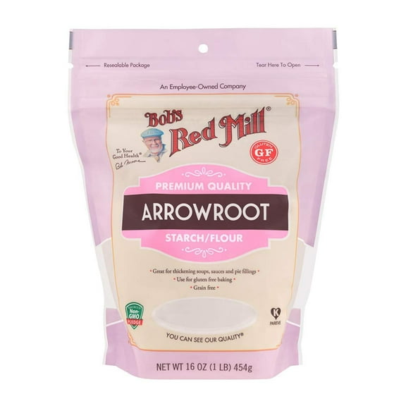 Bob's Red Mill, Arrowroot Starch / Flour , 16 oz Pack of 2