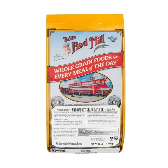 Bob's Red Mill Arrowroot Starch/Flour, 400 Ounce (Pack of 1)