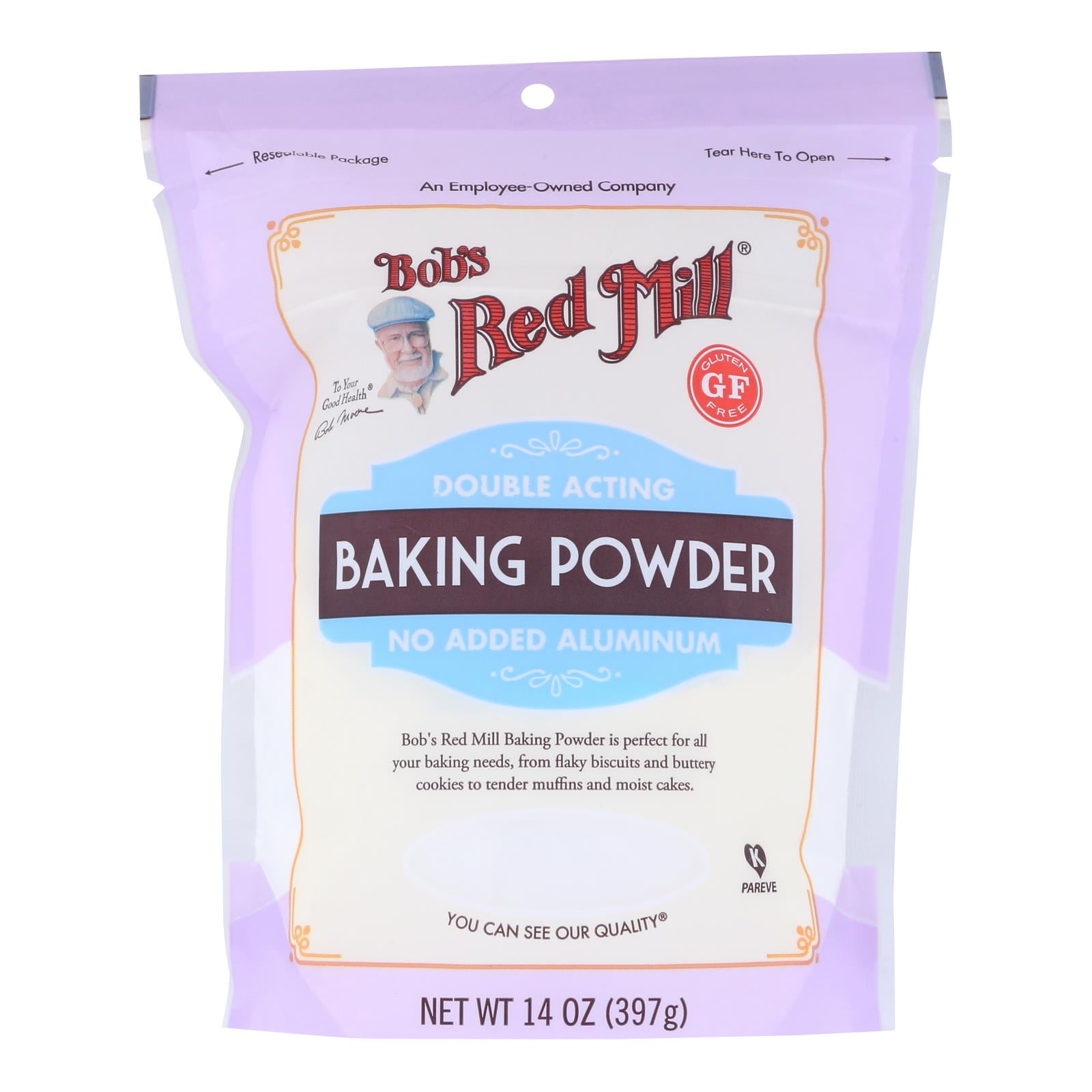 Bob's Red Mill Baking Powder No Added Aluminum 14 oz Pack of 1