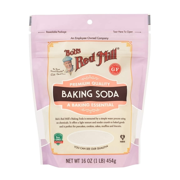 Bob's Red Mill Baking Soda, 16 Ounce (Pack of 4)