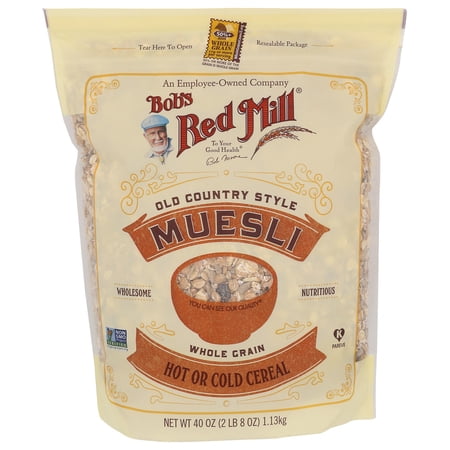 Bob's Red Mill - Cereal - Muesli - Hot or Cold - Case of 4 - 40 oz