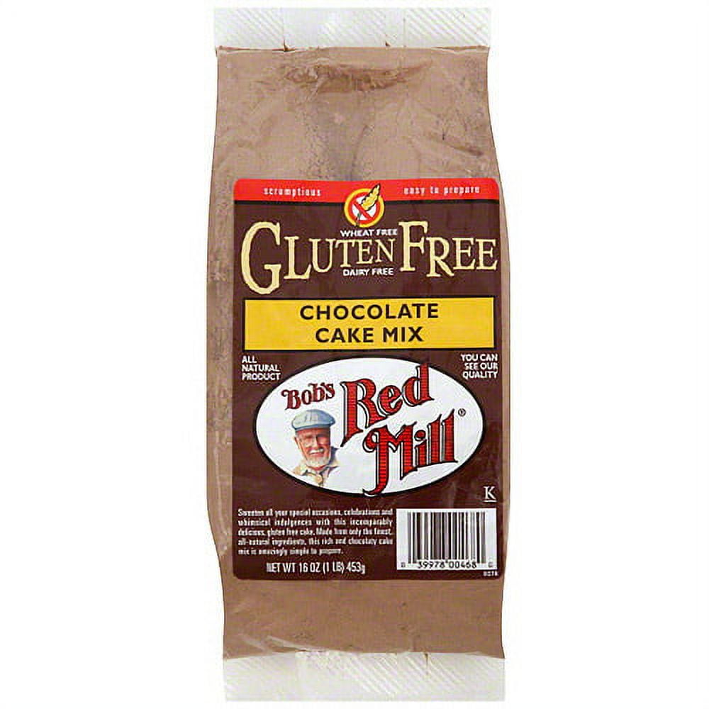 Bob's Red Mill Chocolate Cake Mix, 16 oz (Pack of 4) - Walmart.com