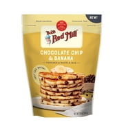 Bob's Red Mill Chocolate Chip & Banana Pancake & Waffle Mix, 20 oz Bag