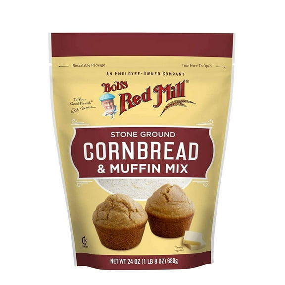 Bob's Red Mill Cornbread & Muffin Mix 24 oz Pack of 3