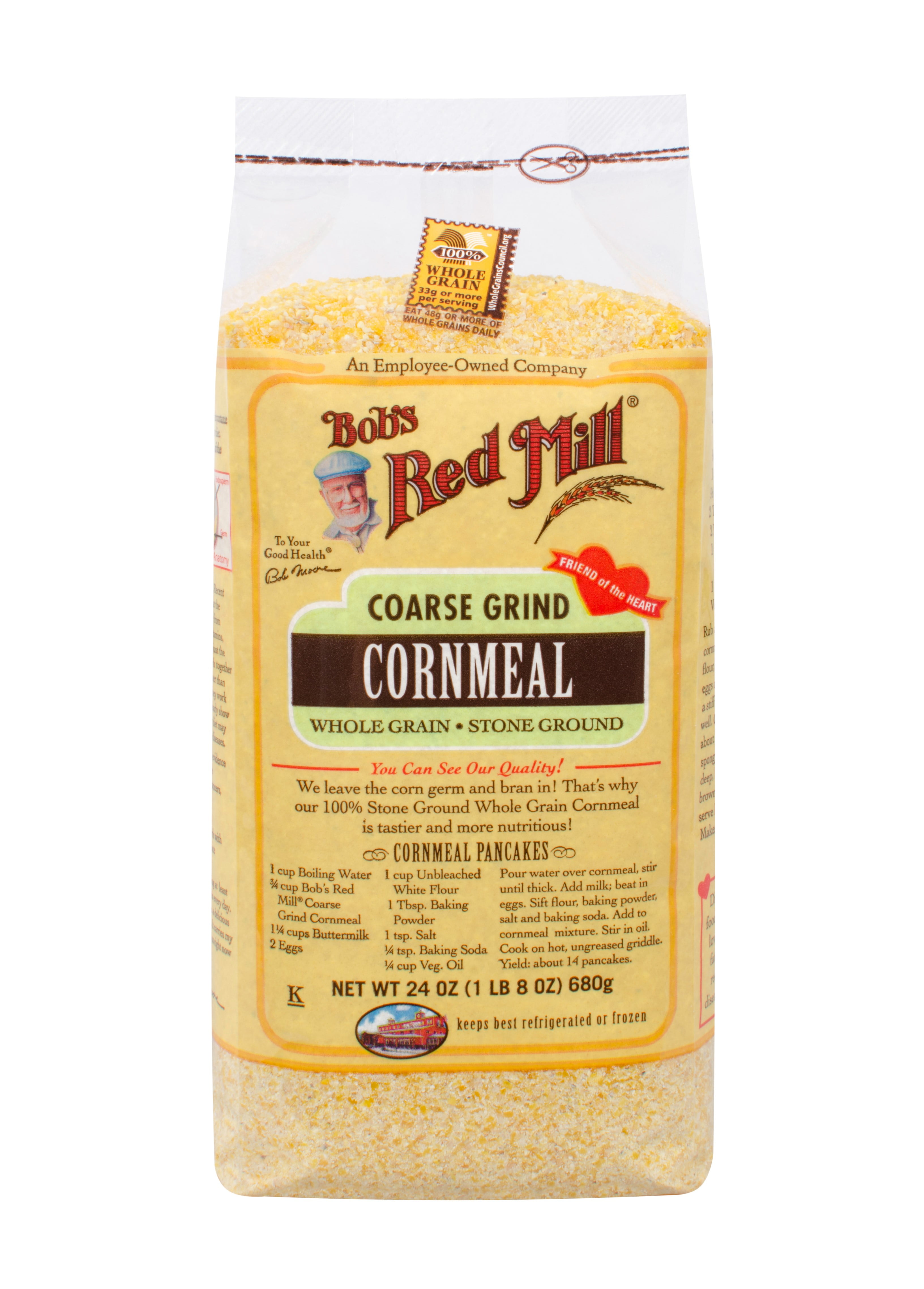 Bob's Red Mill Cornmeal Coarse Grind, 24 Ounces