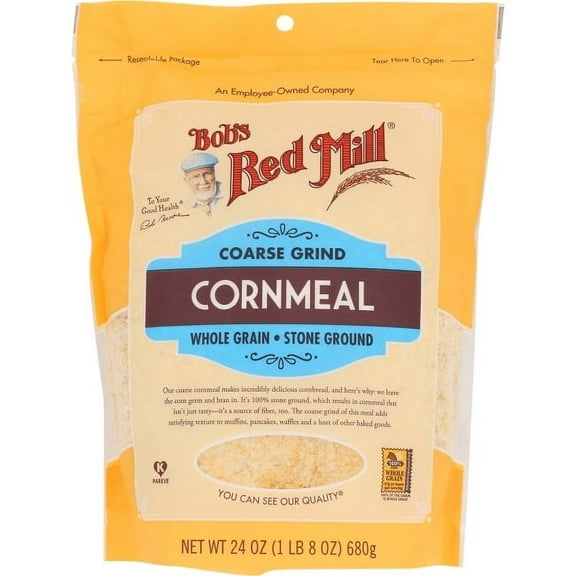 Bob's Red Mill Cornmeal, Coarse Grind, 24 oz