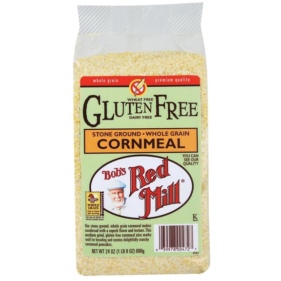 Bob's Red Mill, Cornmeal, Gluten Free, 22 oz (pack of 4)
