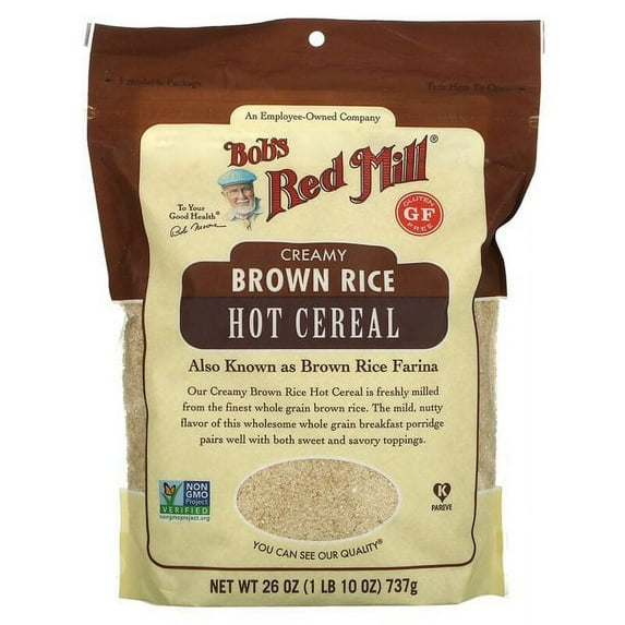 Bob's Red Mill, Creamy Brown Rice Hot Cereal, 26 oz