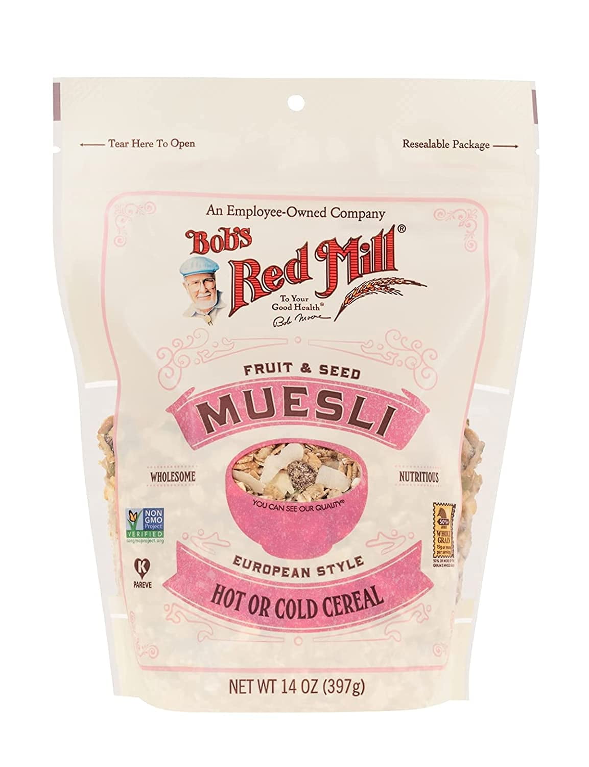 Bob's Red Mill Fruit STF9 & Seed Muesli, 14ounce