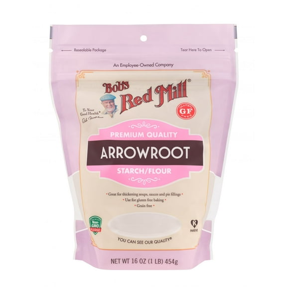 Pack of 2 Bob's Red Mill, Arrowroot Flour, 16 oz