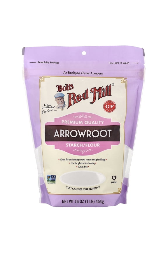 Gluten Free Arrowroot Starch Flour, 16 oz