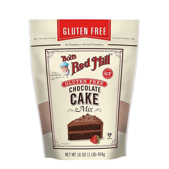 Bob's Red Mill Gluten Free Chocolate Cake Mix -- 16 oz Pack of 3