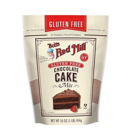 Bob's Red Mill Gluten Free Chocolate Cake Mix -- 16 oz Pack of 4