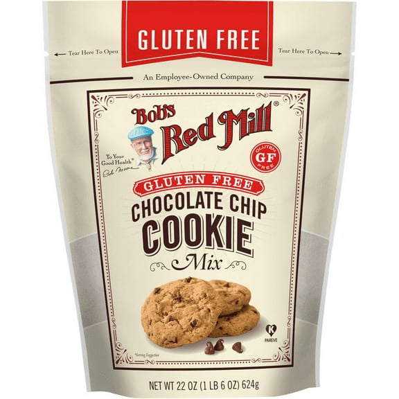 Bob's Red Mill Gluten Free Chocolate Chip Cookie Mix 22 oz Pkg