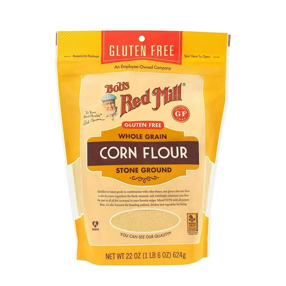 Bob's Red Mill Gluten Free Corn Flour 22 oz pack of 4