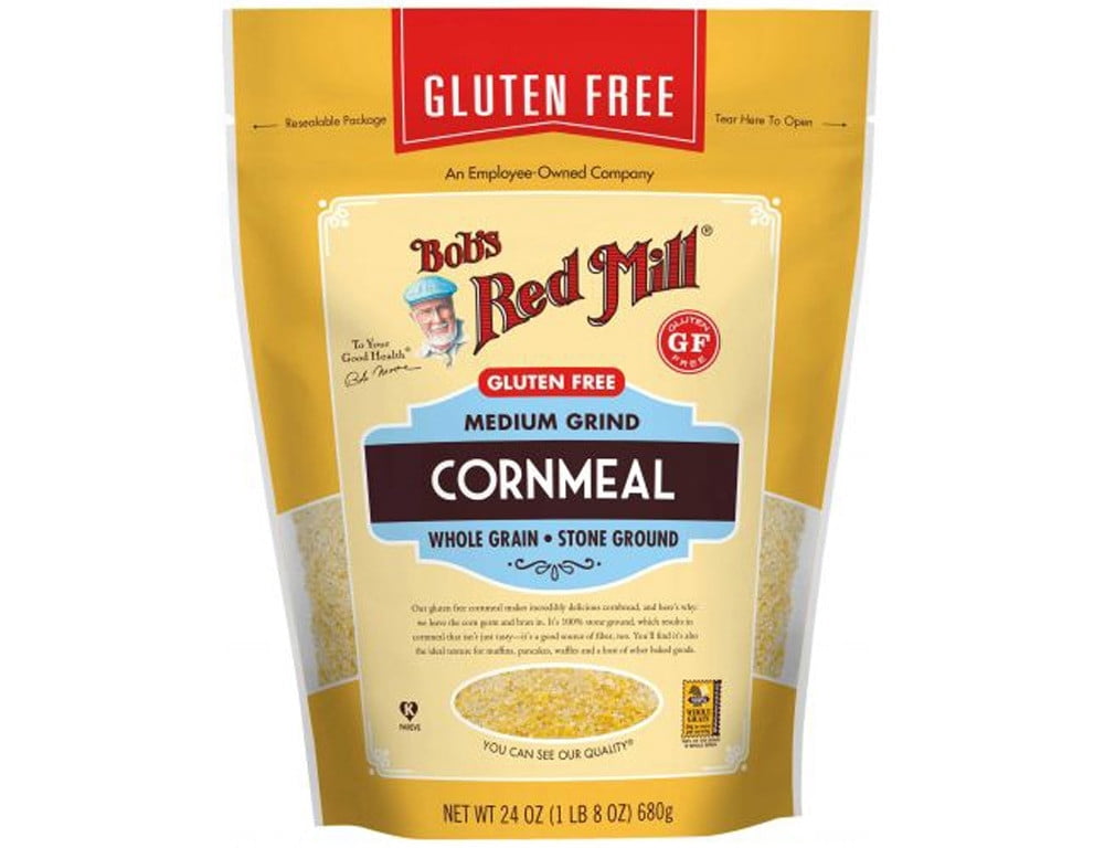 Bob's Red Mill Gluten Free Medium Grind Cornmeal 24 oz Resealable