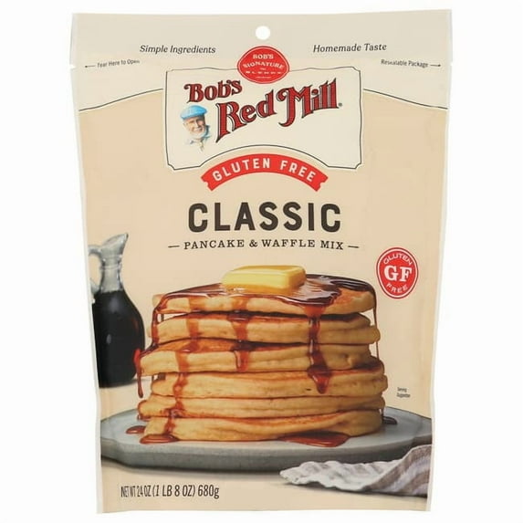 Bob's Red Mill Gluten Free Pancake Mix 24 oz Pkg
