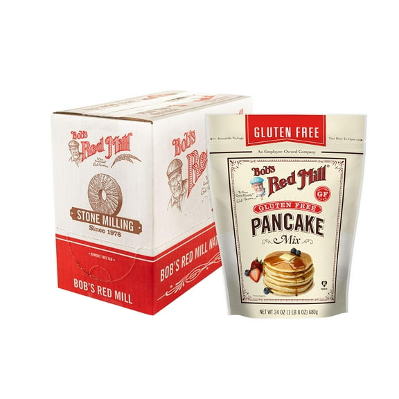 Bob's Red Mill Gluten Free Pancake Mix, 24-ounce (Pack of 4)