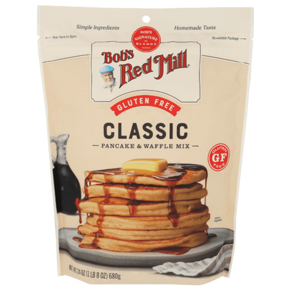 Bob's Red Mill Gluten Free Pancake Mix 24 oz - Pack of 2