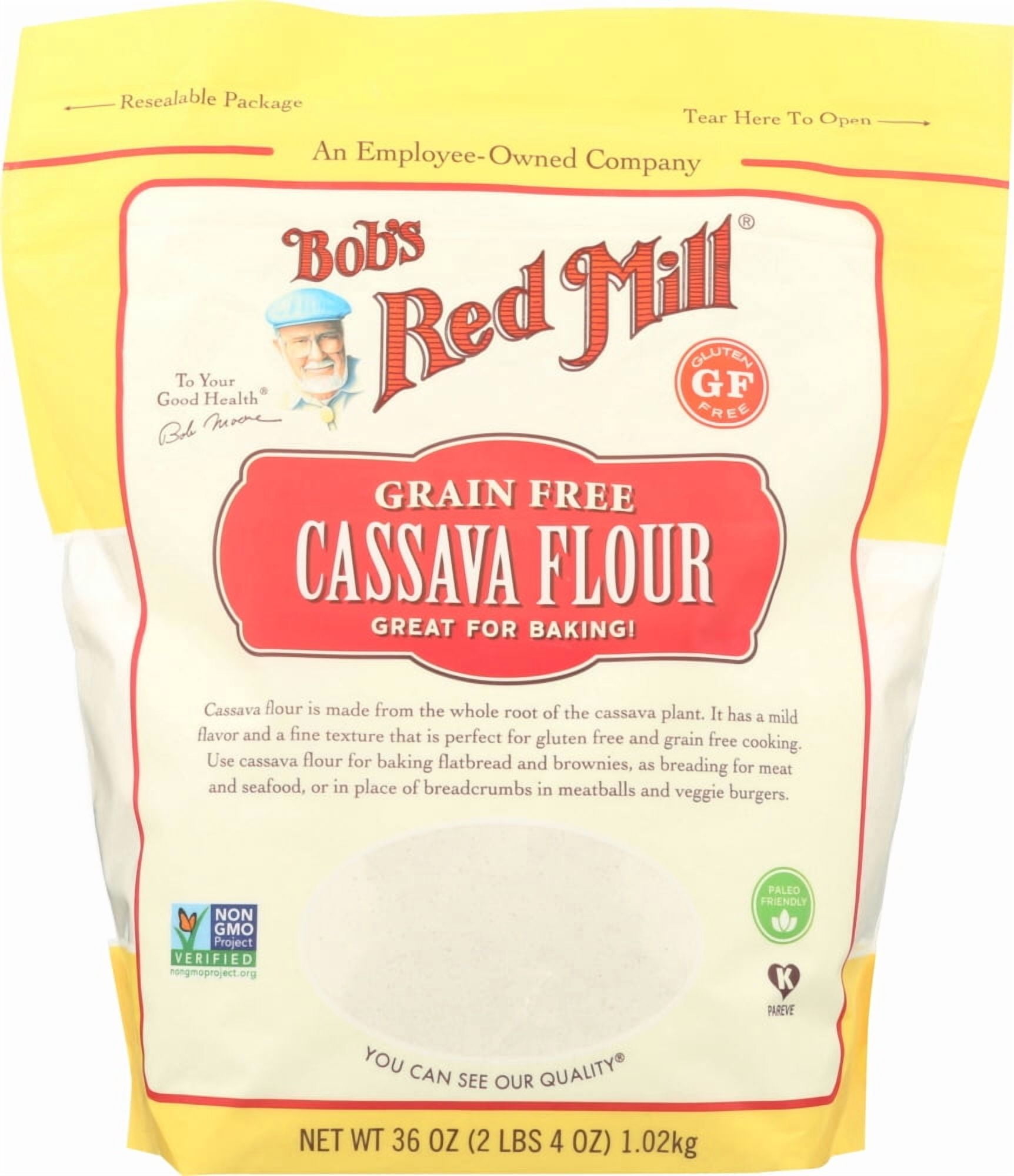 Bob's Red Mill Flour, Cassava, 36 oz