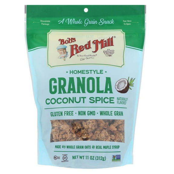 Bob's Red Mill, Granola, Gluten Free, Coconut Spice, 11 oz