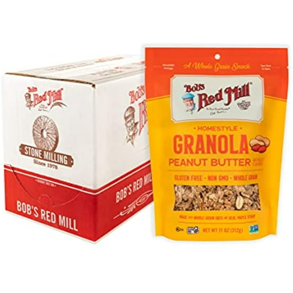 Bob's Red Mill - Granola Peanut Butter - Case Of 6-11 Oz