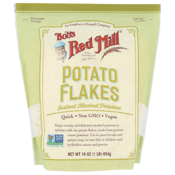 Bob's Red Mill Instant Mashed Potato Flakes 16 oz - Pack of 3