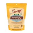 thumbnail image 1 of Bob's Red Mill Organic Medium Grind Cornmeal, 24oz (Pack of 1) - Non GMO, Whole Grain, Vegan, Kosher, 1 of 5