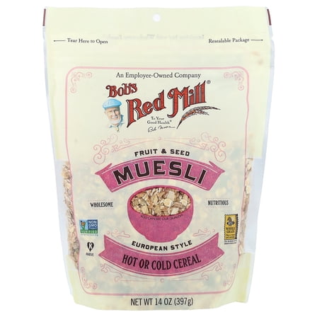 Bob's Red Mill, Muesli, Fruit & Seed, 14 oz