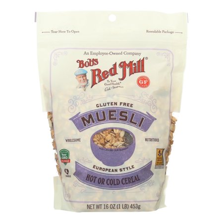 Bob's Red Mill Muesli Gluten Free 16 oz Pack of 4