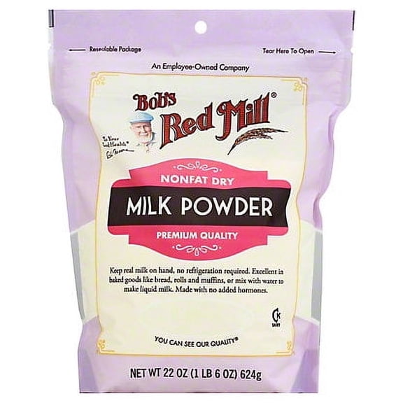 Bob's Red Mill Non Fat Dry Milk Powder, 22 oz