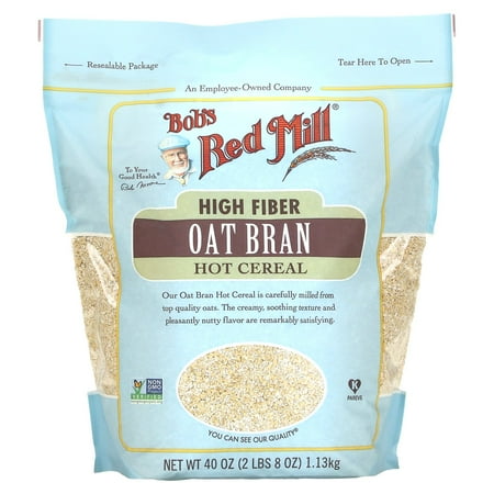 Bob's Red Mill Oat Bran Hot Cereal, 40-ounce