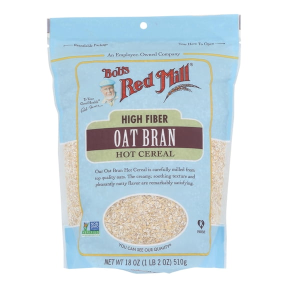 Bob's Red Mill - Oat Bran Hot Cereal - Case of 4-18 oz.