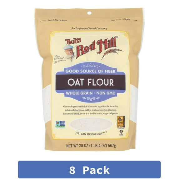 Bob's Red Mill Oat Flour 20 oz (Pack Of 8)