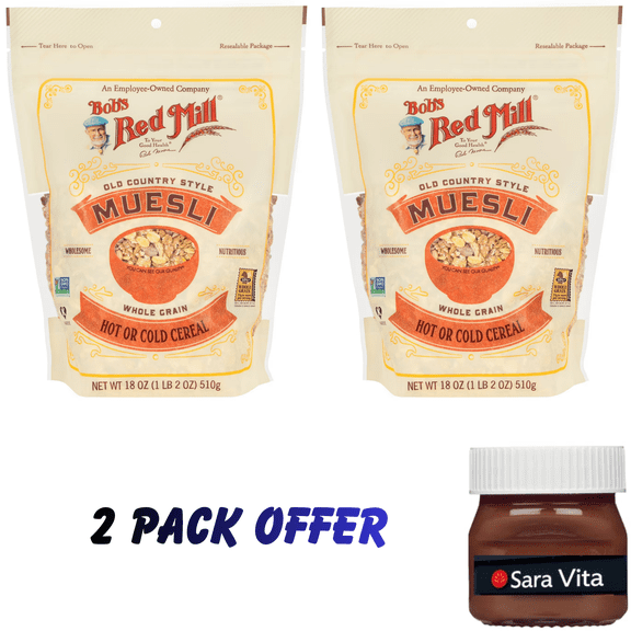 Bob's Red Mill Old Country Style Muesli, 18 oz Shelf-Stable Bag