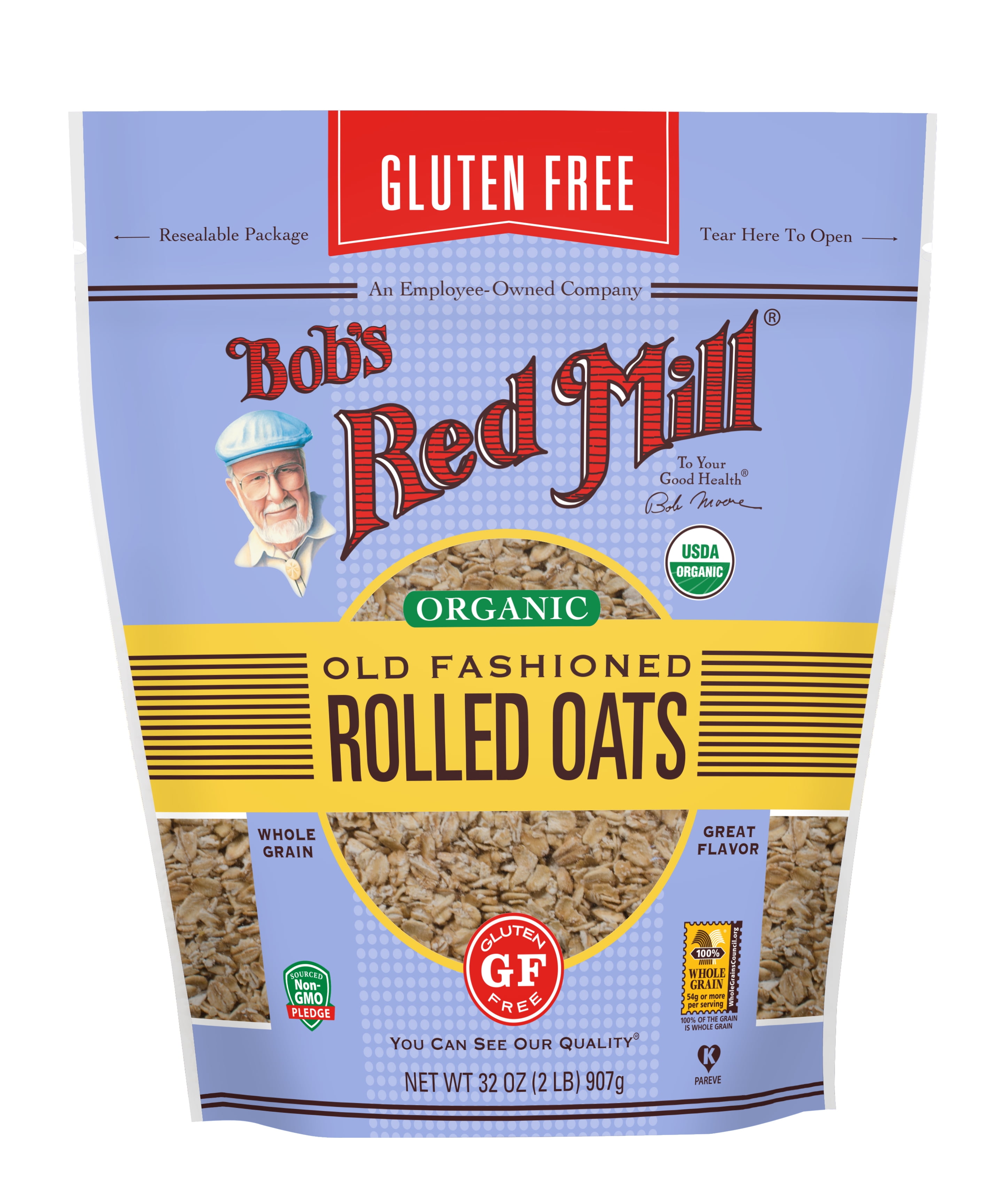 Quick Rolled Oats Organic Instant Oatmeal - Old Fashioned Oats Bulk 4.8 lb  by Be