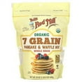 thumbnail image 1 of Bob's Red Mill, Organic 7 Grain Pancake & Waffle Mix, Whole Grain, 24 oz (680 g) Pack of 2, 1 of 2