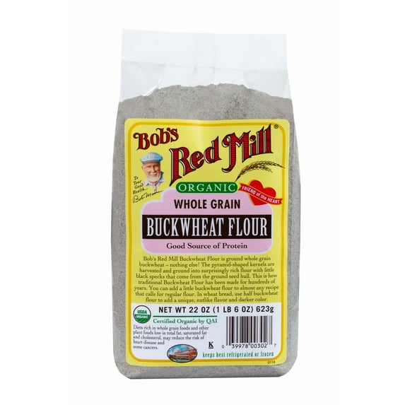 Bob's Red Mill Organic Buckwheat Flour, 22 Ounce