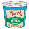 thumbnail image 1 of Bob's Red Mill Organic Classic Oatmeal Cup 1.8 oz Pack of 3, 1 of 2