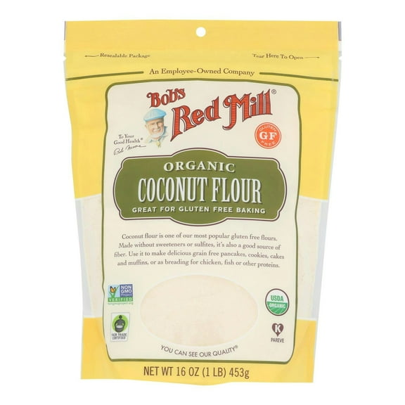Bob's Red Mill Organic Coconut Flour 16 oz (Pack Of 8)