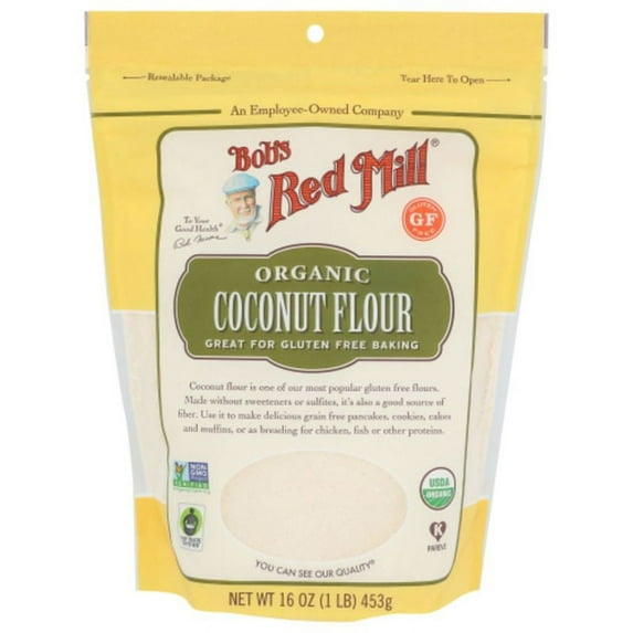 Bob's Red Mill Organic Coconut Flour 16 oz - Pack of 2