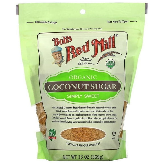 Bob's Red Mill, Organic Coconut Sugar, 13 oz Pack of 2