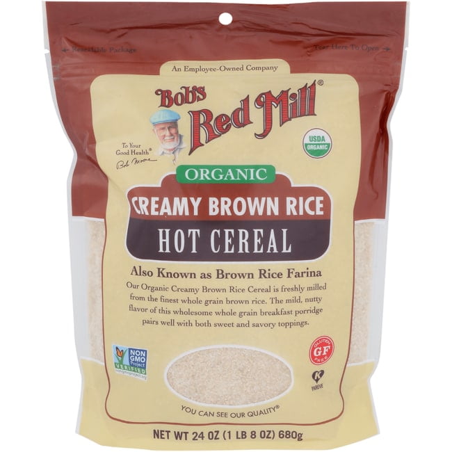 Bob's Red Mill Organic Creamy Brown Rice Hot Cereal, 24 oz