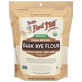 thumbnail image 1 of Bob's Red Mill Organic Dark Rye Flour, 20 oz Bag - Whole Grain, High Protein & Fiber, Distinctive Rye Flavor, 1 of 14