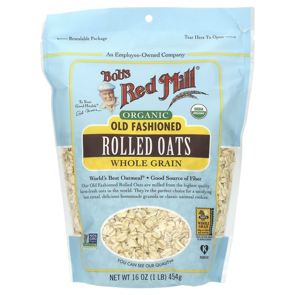 Bob's Red Mill Organic Old Fashioned Rolled Oats, 16 oz