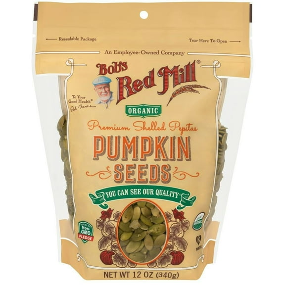 Bob's Red Mill Organic Pumpkin Seeds 12 oz (Pack of 8)