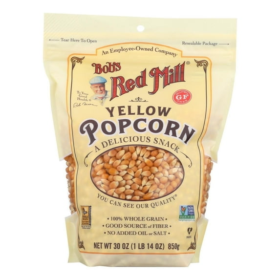 Bob's Red Mill - Popcorn - Yellow - 30 oz.(Case of 4 )