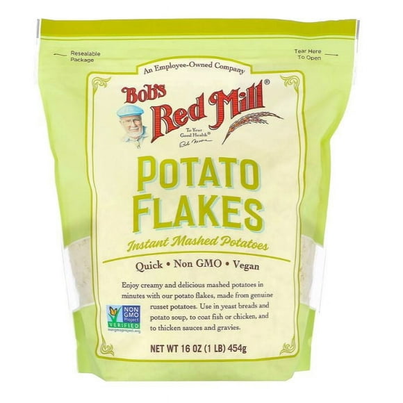 Bob's Red Mill, Potato Flakes, 16 oz (Pack of 4)