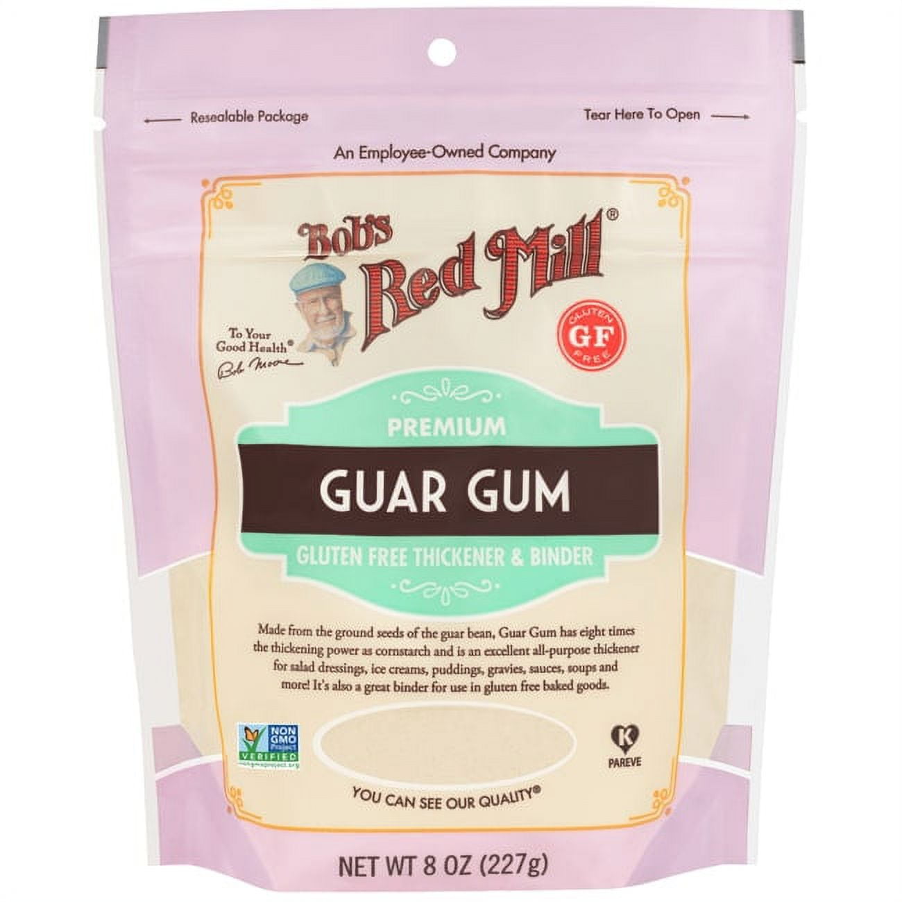 Bob's Red Mill Gluten Free Premium Guar Gum Thickeners, 8 Oz
